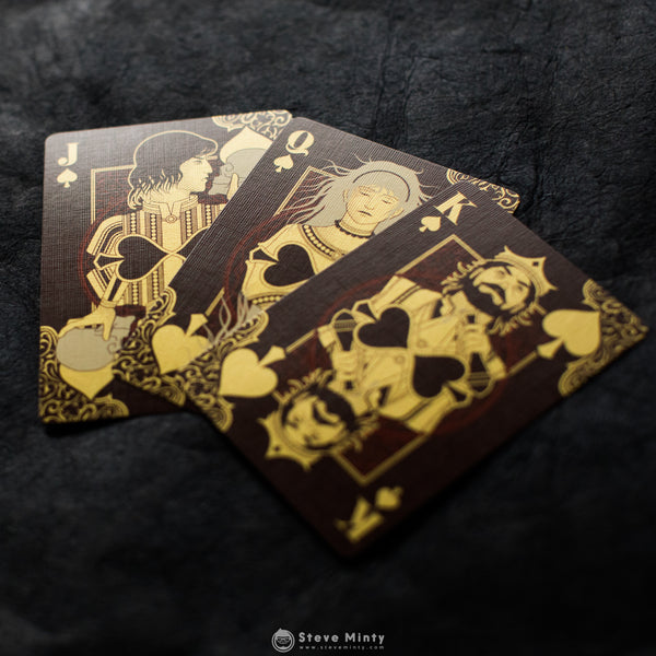 Thorns and Roses Playing Cards: Roses